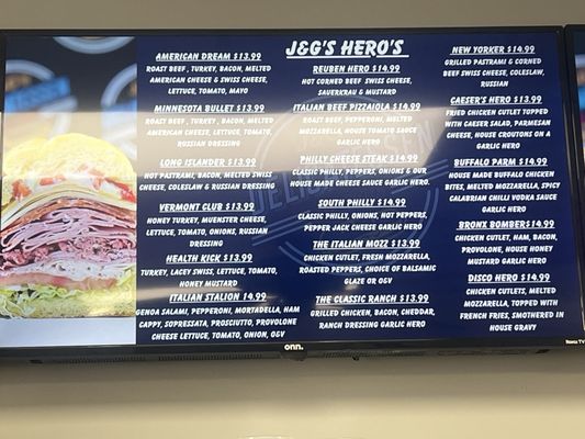 Menu photo 1 J & G’s Delicatessen Wantagh, NY