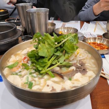 SGD Tofu House & BBQ - Soondubu tofu with noodles - Korean Near Me - Flushing, New York SGD Tofu House & BBQ - Soondubu tofu with noodles - Korean Near Me - Flushing, New York