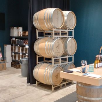 Pruett Farms - a wine cellar with barrels - Wineries Near Me - Livermore, California