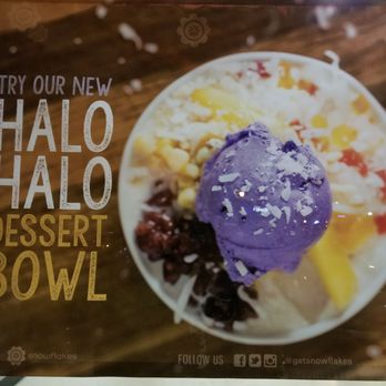 Snowflakes - Halohalo...i want this! - Shaved Ice Near Me - Artesia, California