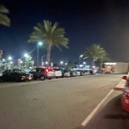 Large parking lot but the spots arethisclosetogether. Large parking lot but the spots arethisclosetogether.