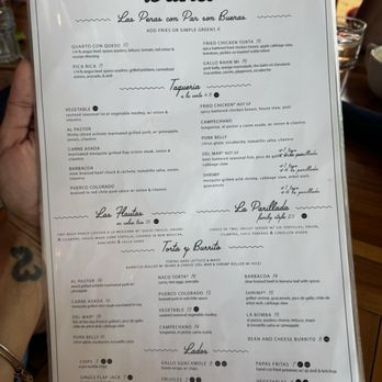Gallo Blanco - 1side of the menu - Mexican Near Me - Phoenix, Arizona Gallo Blanco - 1side of the menu - Mexican Near Me - Phoenix, Arizona