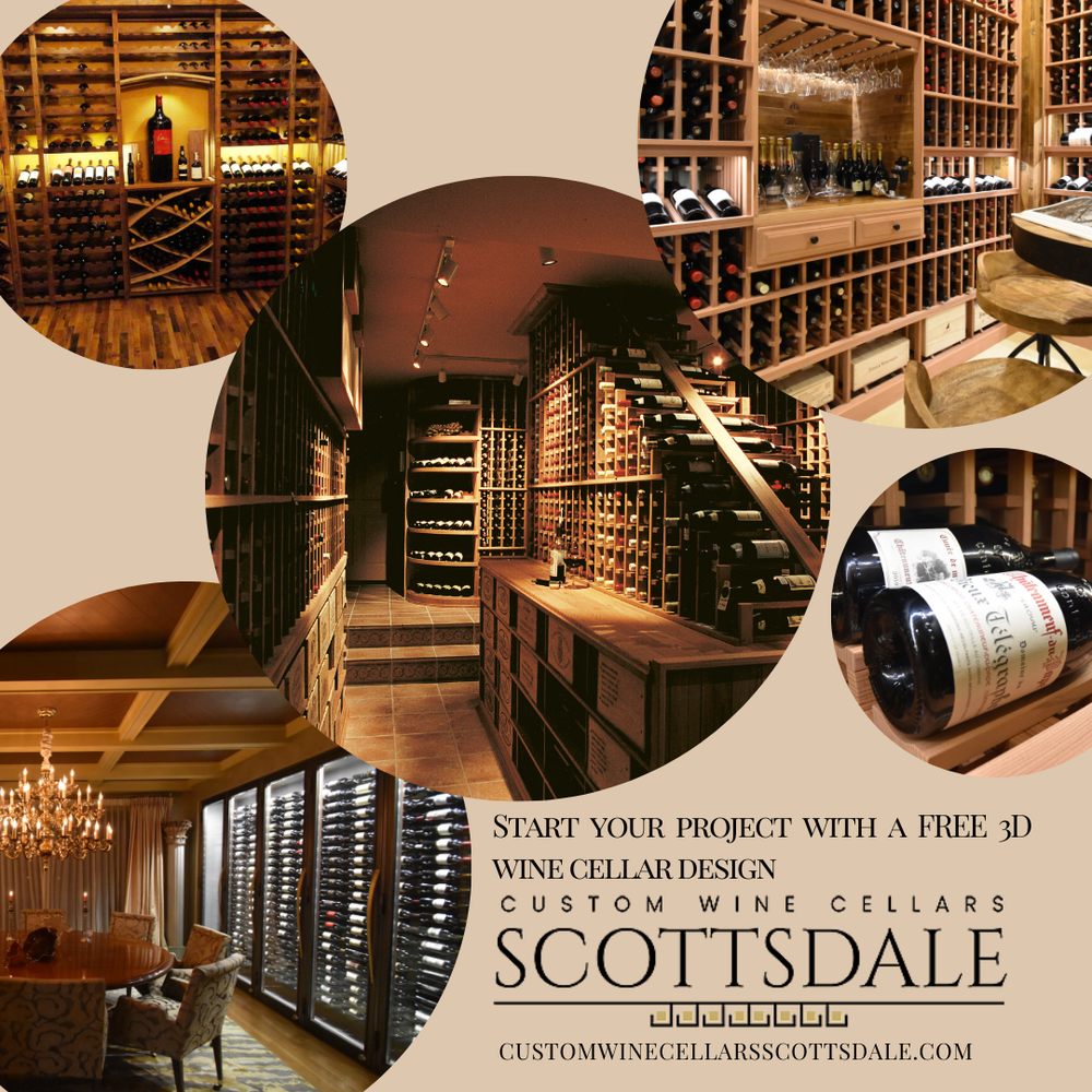 SCOTTSDALE CUSTOM WINE CELLARS Request Consultation 14427 North 66th Pl, Scottsdale, Arizona