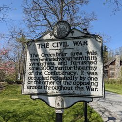 The Civil War / Confederate Cemetery Historical Marker - The Civil War / Confederate Cemetery Historical Marker, Lewisburg