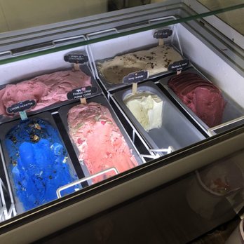 Novel Ice Cream - some of the flavors when i went in! - Desserts Near Me - Phoenix, Arizona