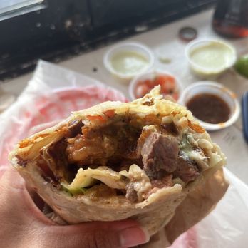 The Taco Stand - Mar y Tierra Burrito - Food Stands Near Me - La Jolla, California The Taco Stand - Mar y Tierra Burrito - Food Stands Near Me - La Jolla, California