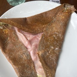 Ham, Egg and Swiss Cheese Crepe Ham, Egg and Swiss Cheese Crepe
