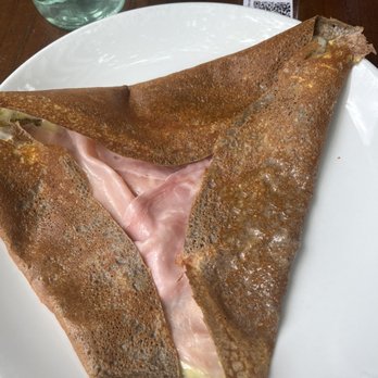 Cafe Triskell - Ham, Egg and Swiss Cheese Crepe - French Near Me - Astoria, New York Cafe Triskell - Ham, Egg and Swiss Cheese Crepe - French Near Me - Astoria, New York
