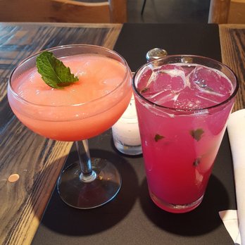 Ghost Ranch - Prickly Pear Rosé 'Rita and a Prickly Pear Sparkler. - Cocktail Bars Near Me - Tempe, Arizona