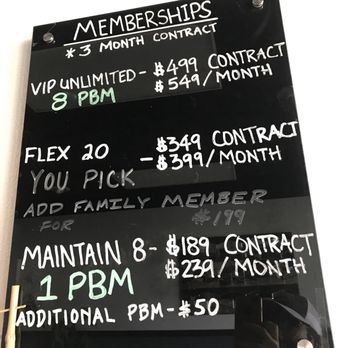 Primal Ice - Current packages as of 5/4/18 - Cryotherapy Near Me - San Jose, California