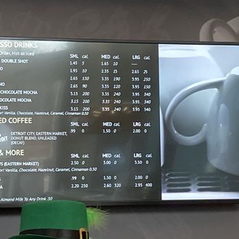 Built & Brewed Detroit - Menu - Coffee & Tea Near Me - Lathrup Village, Michigan