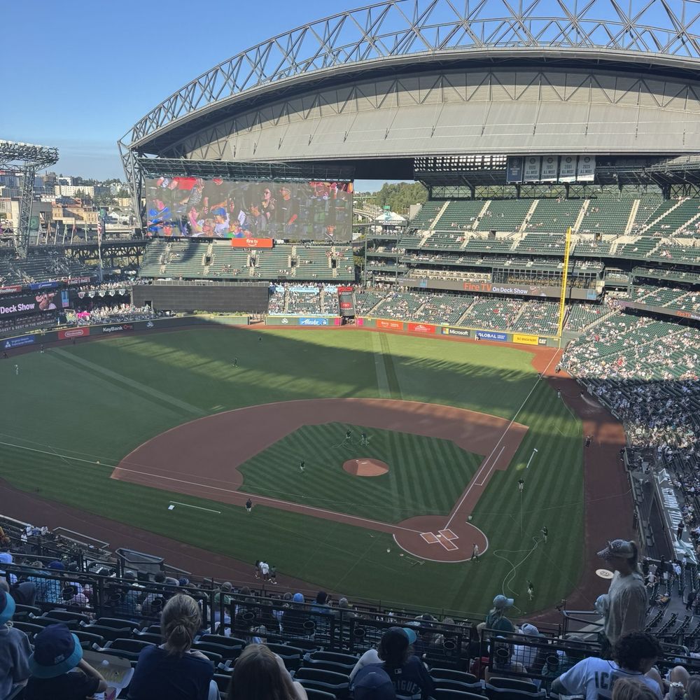 T-Mobile Park - View from seats - Stadiums & Arenas Near Me - Seattle, Washington T-Mobile Park - View from seats - Stadiums & Arenas Near Me - Seattle, Washington