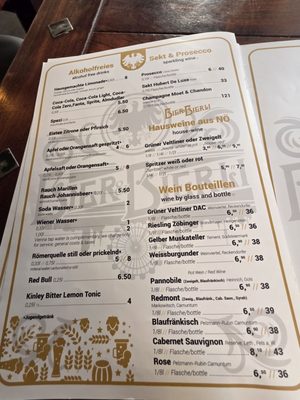 Menu photo 1 Bier & Bierli Vienna, 9