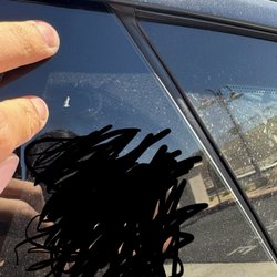 S & K Diesel Repair - Dent they gave. Not to bad but still.