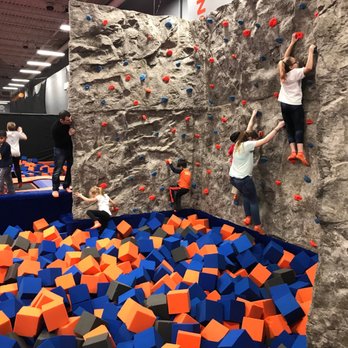 Sky Zone Trampoline Park - No employees supervising the wall! - Trampoline Parks Near Me - Springfield, Illinois Sky Zone Trampoline Park - No employees supervising the wall! - Trampoline Parks Near Me - Springfield, Illinois