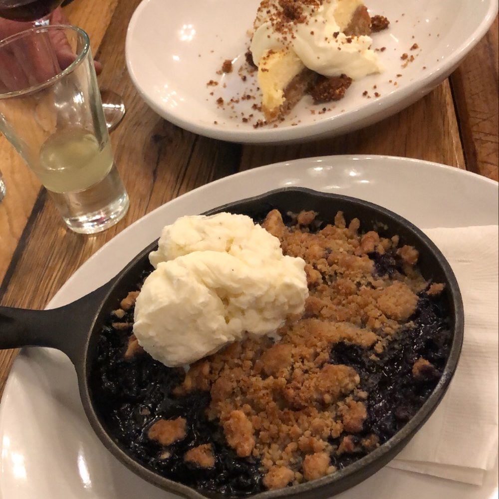 Treeline Kitchen - Key lime pie & Peach Blueberry Crisp - Bars Near Me - Leadville, Colorado Treeline Kitchen - Key lime pie & Peach Blueberry Crisp - Bars Near Me - Leadville, Colorado