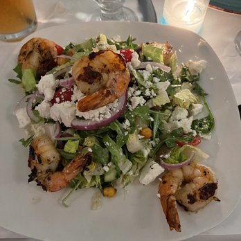 Harvest Kitchen - Shrimp Greek salad - New American Near Me - New York, New York