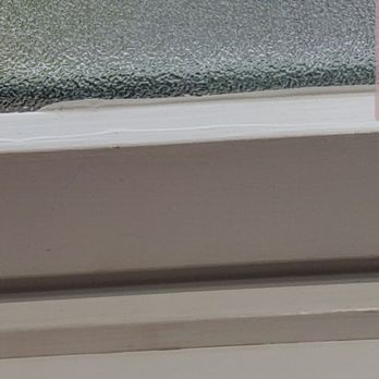 Woodshop - Randy Mitchell said he would have painter SCRAPE off the whit paint! Why not use frog tape to begin with?! Scrspe a $1050.00 window! - General Contractors Near Me - Crown Point, Indiana