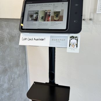 Elite Experience: BoBaPoP Tea Bar - You can either order on the touchpad or at the register - Yelp Events Near Me - San Marcos, California