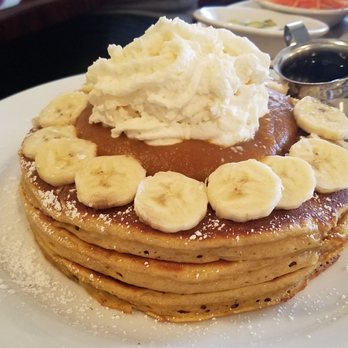 Lady C’s - Trick or Treat pancakes, add banana - Breakfast & Brunch Near Me - Tarzana, California Lady C’s - Trick or Treat pancakes, add banana - Breakfast & Brunch Near Me - Tarzana, California