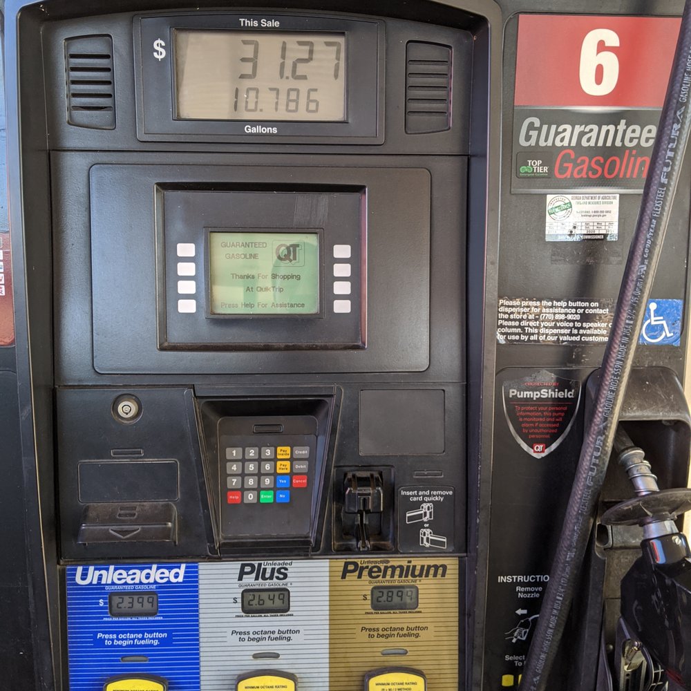 QuikTrip - Pump 6 interface. There are 20 pumps at this location. - Gas Stations Near Me - McDonough, Georgia QuikTrip - Pump 6 interface. There are 20 pumps at this location. - Gas Stations Near Me - McDonough, Georgia
