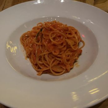 Altro Paradiso - Spaghetti Polpettine Al Pomodoro - Italian Near Me - New York, New York Altro Paradiso - Spaghetti Polpettine Al Pomodoro - Italian Near Me - New York, New York