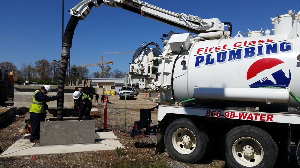 Slide of First Class Plumbing