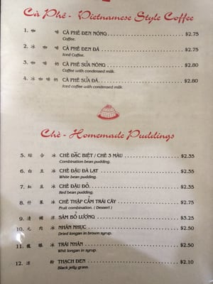 Menu photo 7 Pho Danh Houston, TX