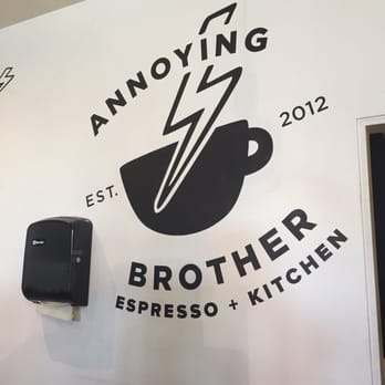 Annoying Brother - Sign at Annoying Brother - Coffee & Tea Near Me - Fitzroy North, VIC Annoying Brother - Sign at Annoying Brother - Coffee & Tea Near Me - Fitzroy North, VIC