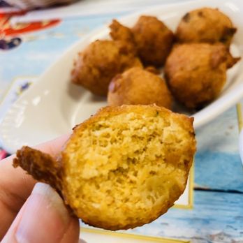 LeMaire's Cajun Catfish - Hush Puppy Inside - Seafood Near Me - Sedalia, Missouri