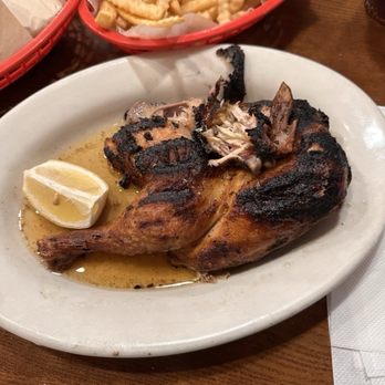Charkies - Grecian Chicken with burnt skin. - American Near Me - Carol Stream, Illinois