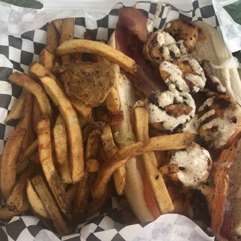Ebenezer Ale House - This was my order. (The fries and the awesome Alehouse Angel Po Boy.) - New American Near Me - West Seneca, New York Ebenezer Ale House - This was my order. (The fries and the awesome Alehouse Angel Po Boy.) - New American Near Me - West Seneca, New York
