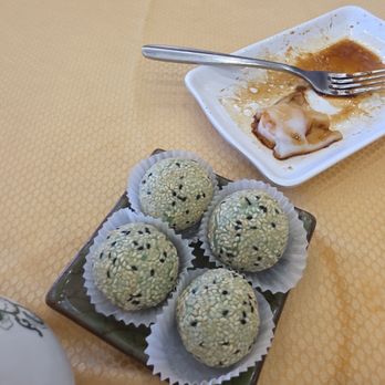 Golden Lake Pavilion - Hands down the best sesame balls filled with Black sesame - Dim Sum Near Me - Flushing, New York