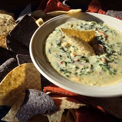 The Blue Moose Bar & Grill - The best spinach queso I've ever eaten!