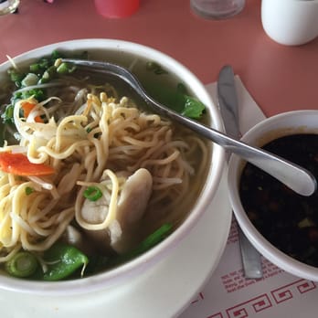 New Hong Kong - Monthly special LoMein dumpling soup with ginger sauce - Chinese Near Me - Taylor, Michigan New Hong Kong - Monthly special LoMein dumpling soup with ginger sauce - Chinese Near Me - Taylor, Michigan