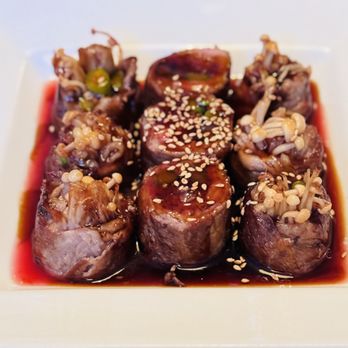 Umi - beef enoki maki - Japanese Near Me - San Francisco, California Umi - beef enoki maki - Japanese Near Me - San Francisco, California