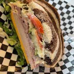 First & Franklin Marketplace - Turkey, roast beef (somewhere) on rye.
