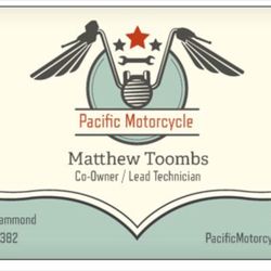 Pacific Motorcycle - Call or email for an appointment