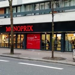 Monoprix - Entrée de la rue Ordener