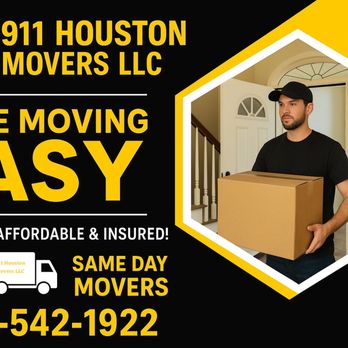 911 Houston Movers - Local moving. - Movers Near Me 911 Houston Movers - Local moving. - Movers Near Me