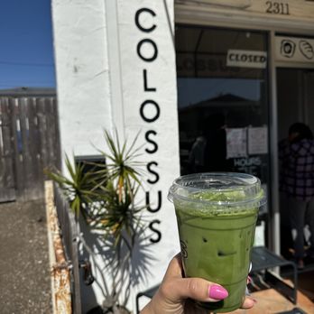 Colossus - Strawberry Matcha - Bakeries Near Me - San Pedro, California Colossus - Strawberry Matcha - Bakeries Near Me - San Pedro, California