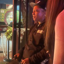 the rude security guard that wouldn't let my friend in