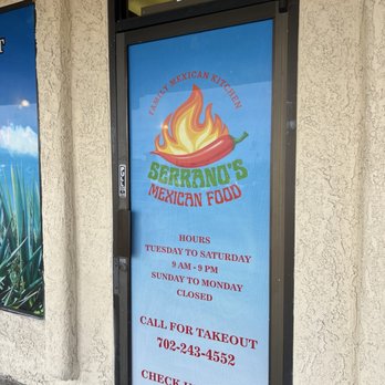 Serrano's Mexican Restaurant - 1/8/25 Entrance. - Mexican Near Me - Las Vegas, Nevada Serrano's Mexican Restaurant - 1/8/25 Entrance. - Mexican Near Me - Las Vegas, Nevada