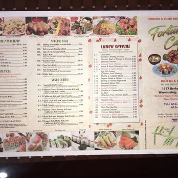 Fortune Cafe - Chinese Near Me - Wyomissing, Pennsylvania
