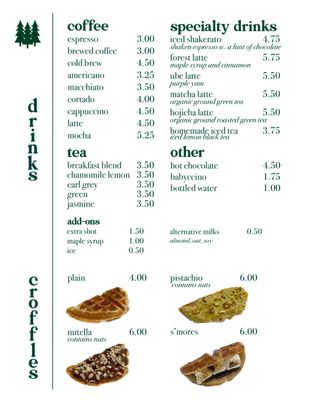 Menu photo 7 Forest Cafe Forest Hills, NY