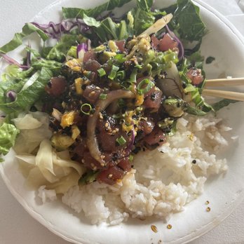 Hanalei Poke - Hanalei Special - Food Trucks Near Me - Hanalei, Hawaii