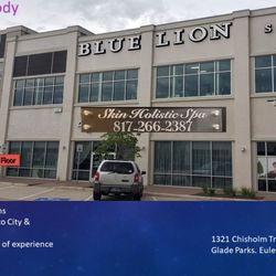 Inside Blue Lion Salon