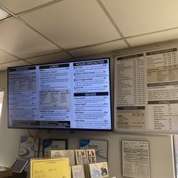 Paddles Coffee - Menu board