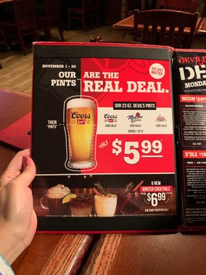 Menu photo 1 St. Louis Bar & Grill Toronto, ON