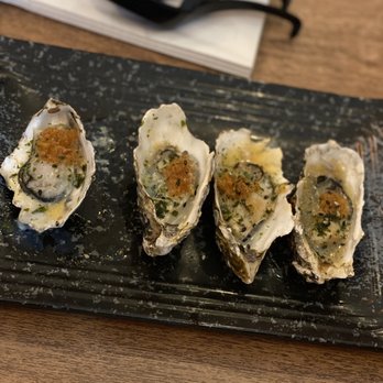 G-San Kitchen - a plate of oysters - Japanese Near Me - University City, Missouri